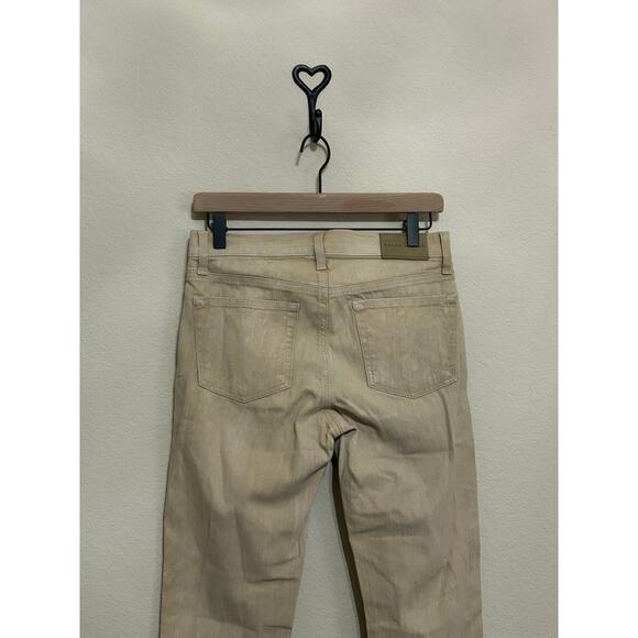 Ralph Lauren Black Label Jeans Womens Size 27 Salvage Yellow Tan Pants TINY FLAW - Picture 11 of 14